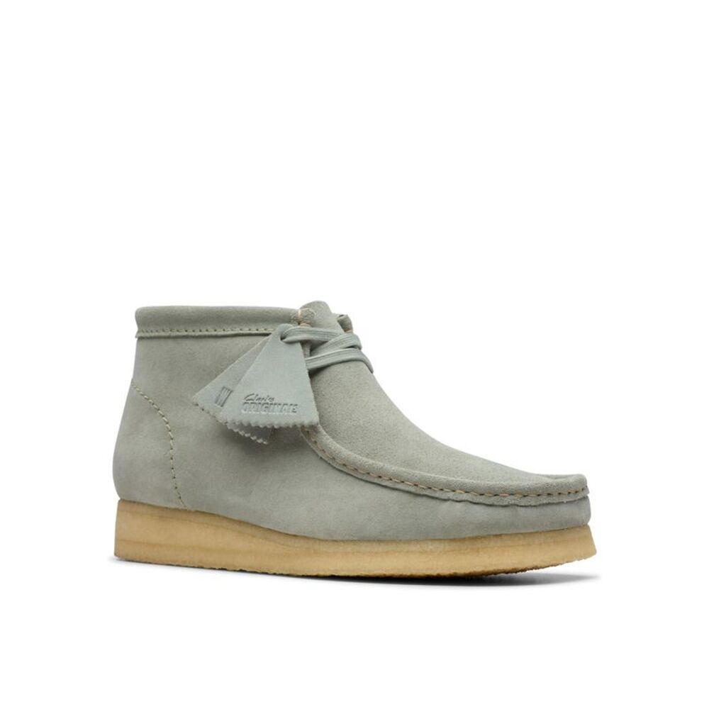 Clarks Mens Wallabee Boot Green Boots (NWT) - Picture 6 of 6